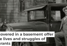 A Filipino man poses next to a Ford Model A in the 1930s. Filipino Agricultural Workers Collection, Archives Center, National Museum of American History